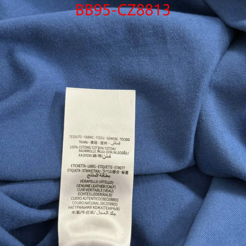 Clothing-Gucci 1:1 replica wholesale ID: CZ8813 $: 95USD