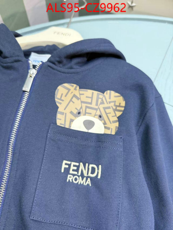 Kids clothing-Fendi buy best quality replica ID: CZ9962 $: 95USD