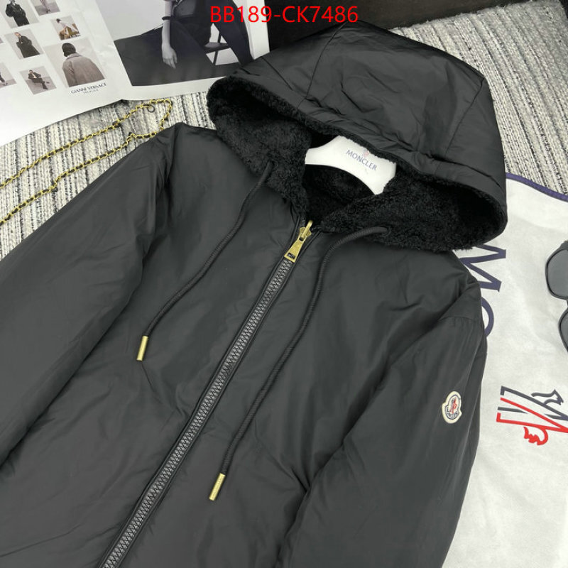 Down jacket Women-Moncler for sale cheap now ID: CK7486 $: 189USD