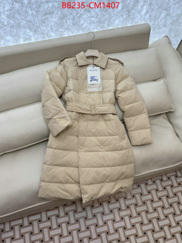 Down jacket Women-Burberry aaaaa replica designer ID: CM1407 $: 235USD
