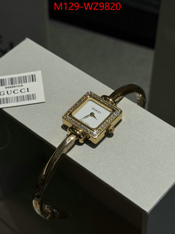 Watch(4A)-Gucci buy cheap ID: WZ9820 $: 129USD