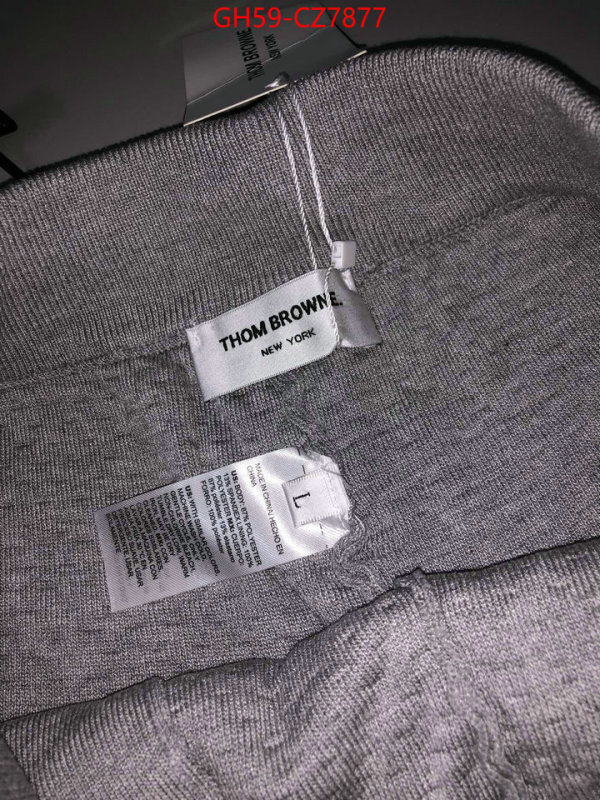 Clothing-Thom Browne sellers online ID: CZ7877 $: 59USD
