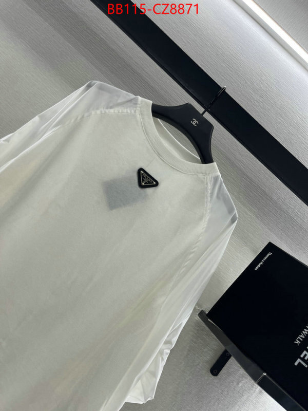 Clothing-Prada replica aaaaa designer ID: CZ8371 $: 115USD