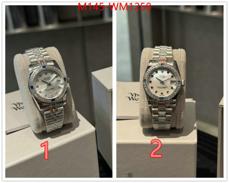 Watch(4A)-Rolex 2024 luxury replicas ID: WM1258 $: 145USD