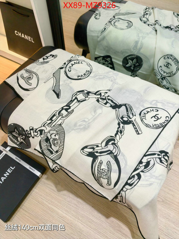 Scarf-Chanel best replica quality ID: MZ9326 $: 89USD