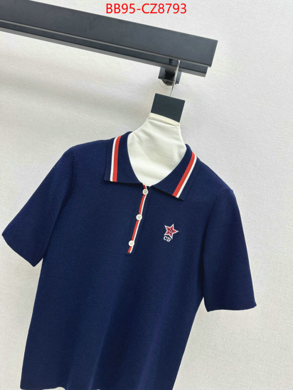 Clothing-Dior designer wholesale replica ID: CZ8793 $: 95USD