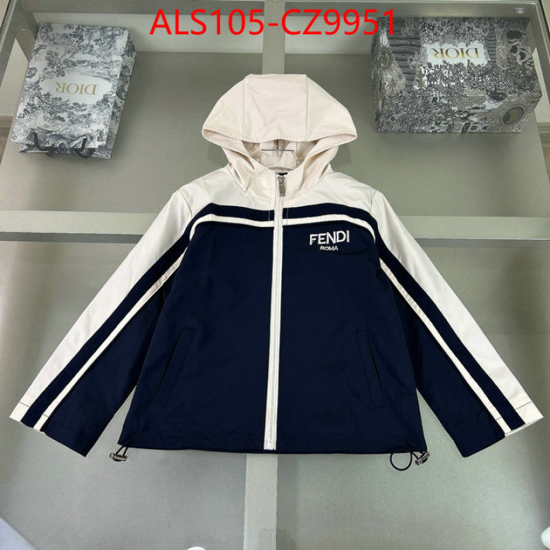 Kids clothing-Fendi sellers online ID: CZ9951 $: 105USD