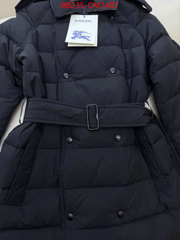 Down jacket Women-Burberry aaaaa replica designer ID: CM1407 $: 235USD