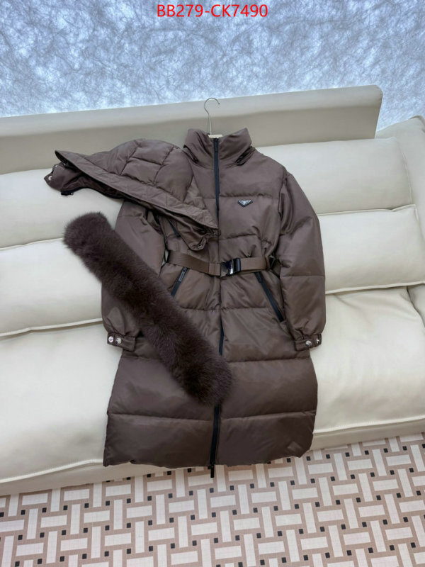 Down jacket Women-Prada where to buy replicas ID: CK7490 $: 279USD