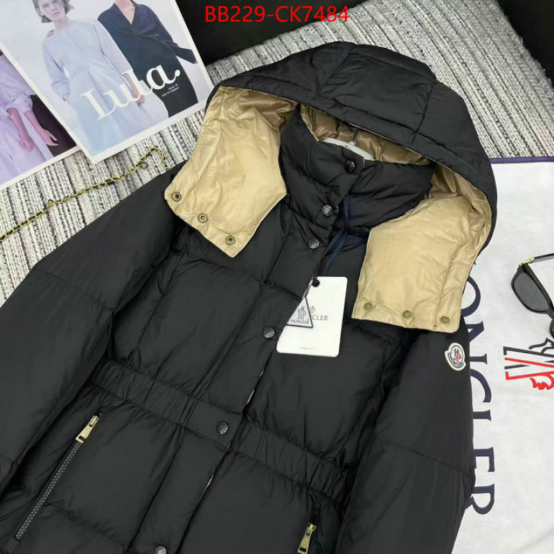 Down jacket Women-Moncler perfect replica ID: CK7484 $: 229USD