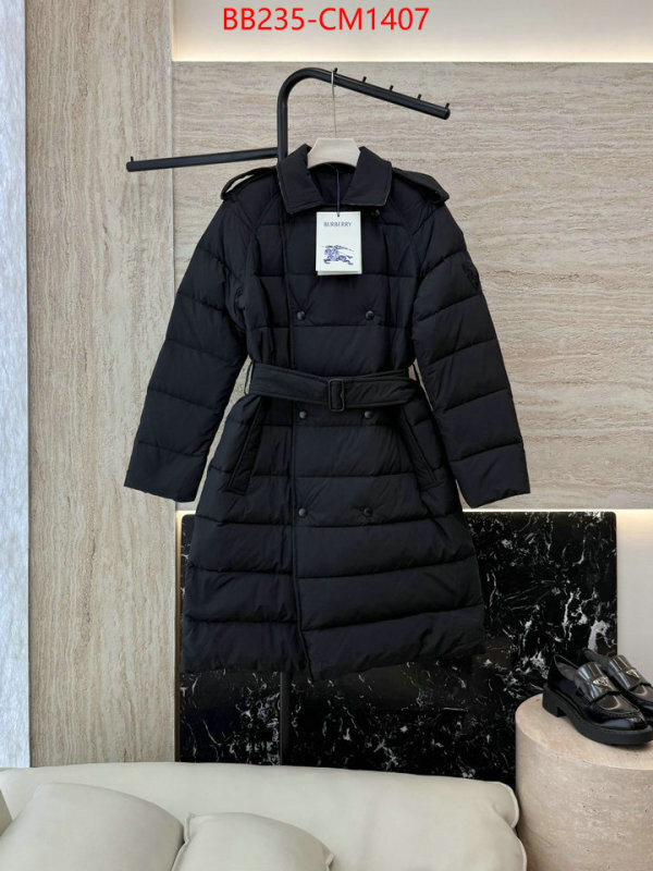 Down jacket Women-Burberry aaaaa replica designer ID: CM1407 $: 235USD