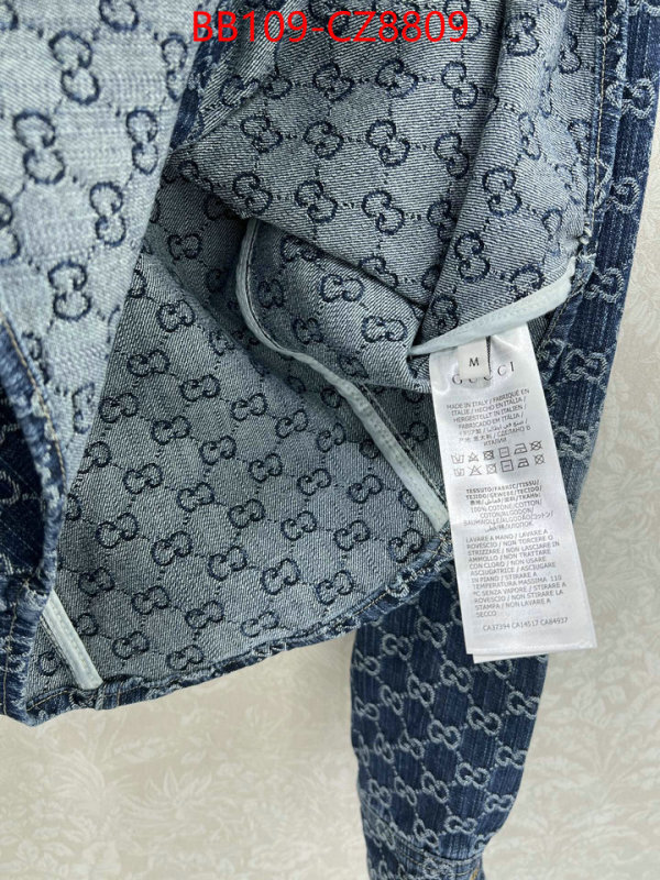 Clothing-Gucci shop designer replica ID: CZ8809 $: 109USD