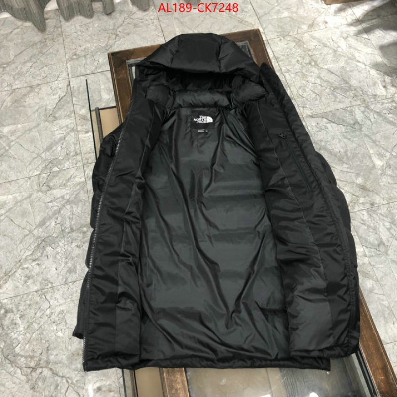 Down jacket Men-The North Face mirror copy luxury ID: CK7248 $: 189USD