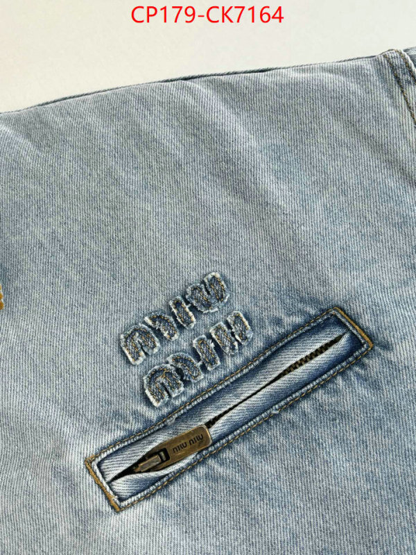 Clothing-MIU MIU fake cheap best online ID: CK7164 $: 179USD