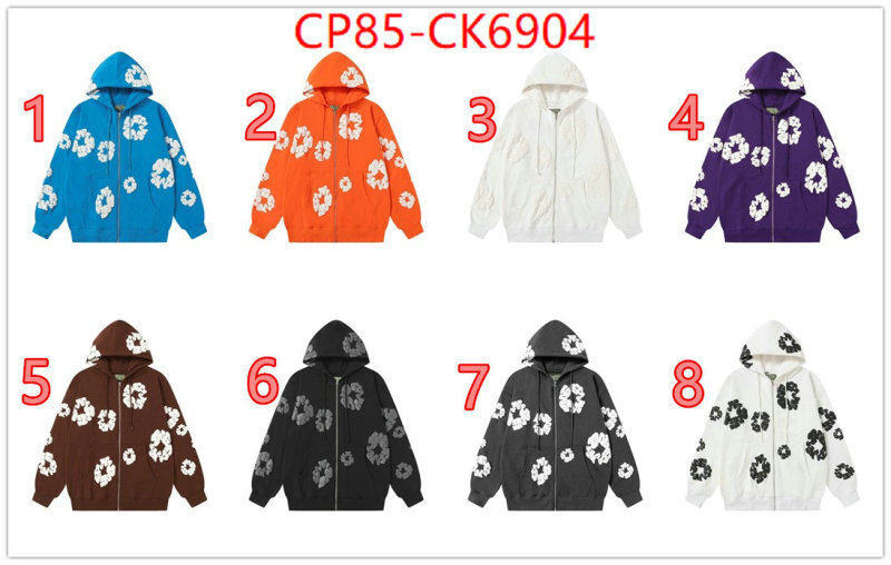 Clothing-DENIM TEARS fake ID: CK6904 $: 85USD