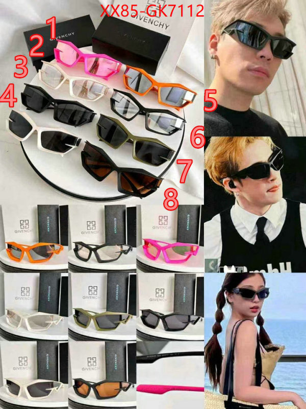 Glasses-Givenchy top 1:1 replica ID: GK7112 $: 85USD