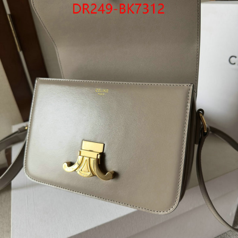 Celine Bags(TOP)-Triomphe Series cheap high quality replica ID: BK7312 $: 249USD,