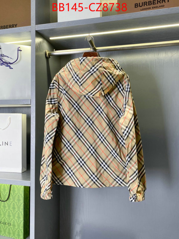 Clothing-Burberry styles & where to buy ID: CZ8738 $: 145USD