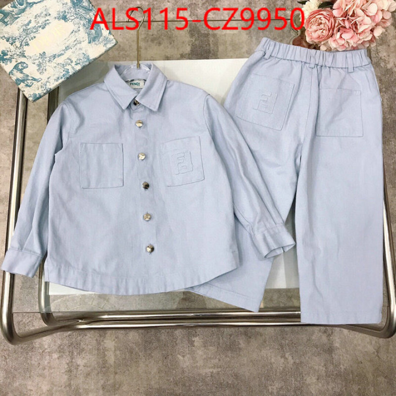 Kids clothing-Fendi where should i buy replica ID: CZ9950 $: 115USD