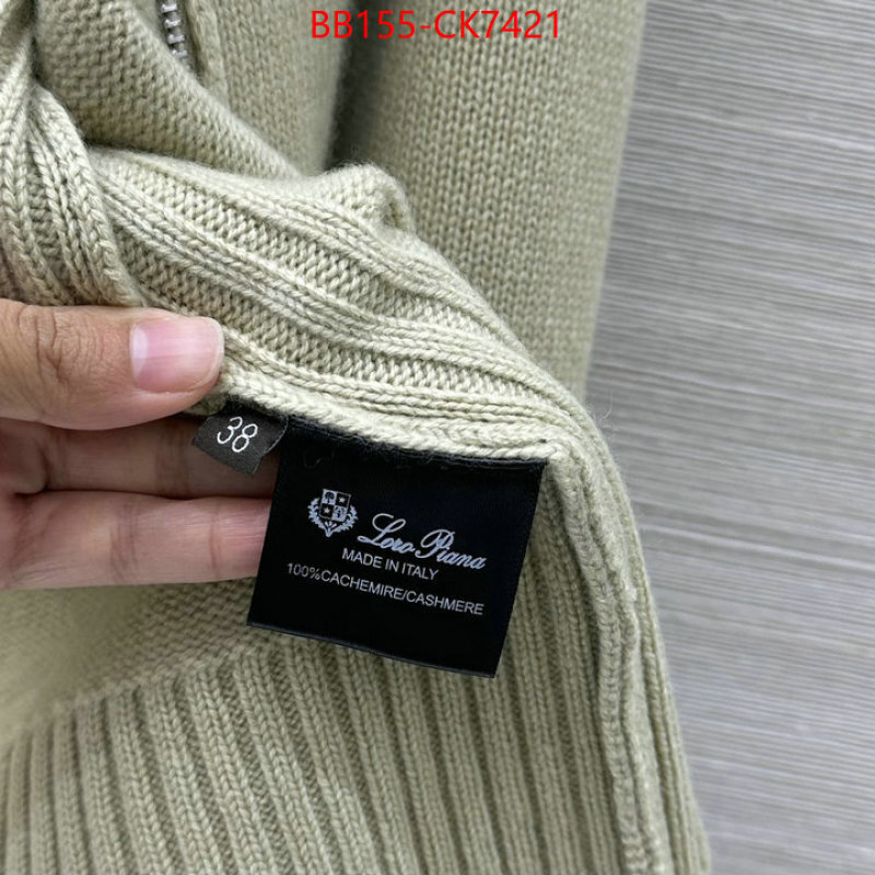 Clothing-Loro Piana how to find designer replica ID: CK7421 $: 155USD