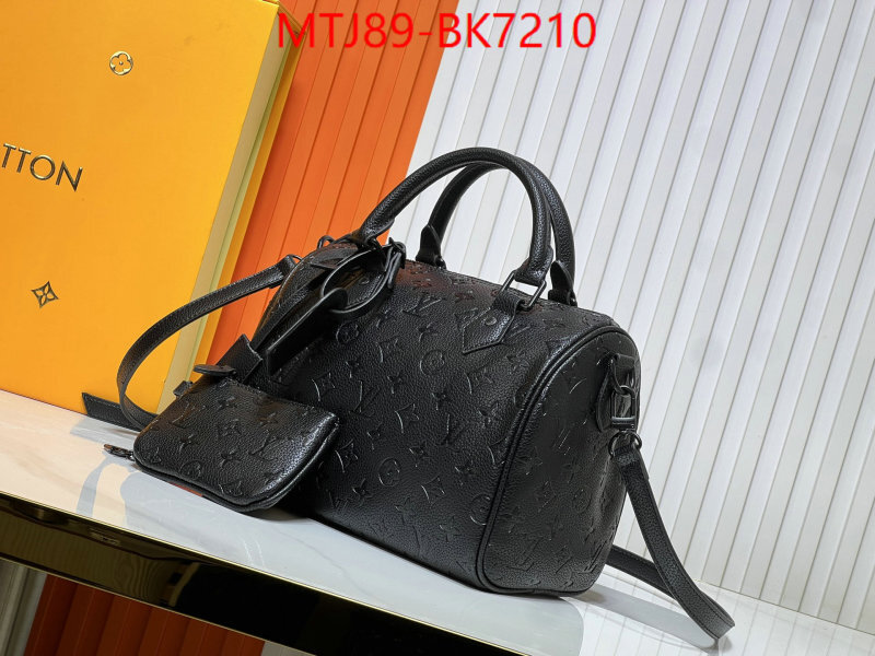 LV Bags(4A)-Speedy- high quality online ID: BK7210 $: 89USD,