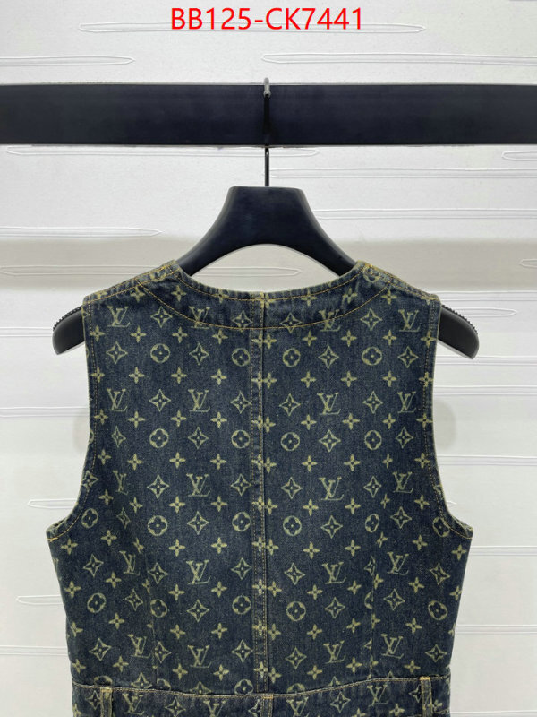Clothing-LV fake designer ID: CK7441 $: 125USD