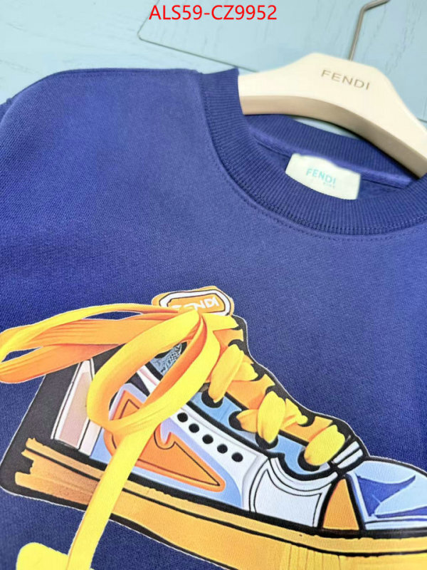 Kids clothing-Fendi designer 1:1 replica ID: CZ9952 $: 59USD