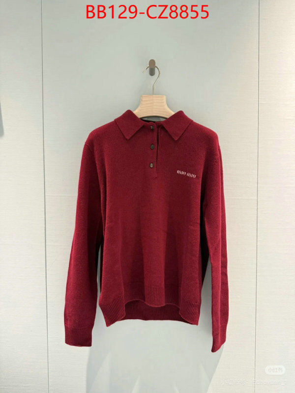 Clothing-MIU MIU wholesale imitation designer replicas ID: CZ8355 $: 129USD