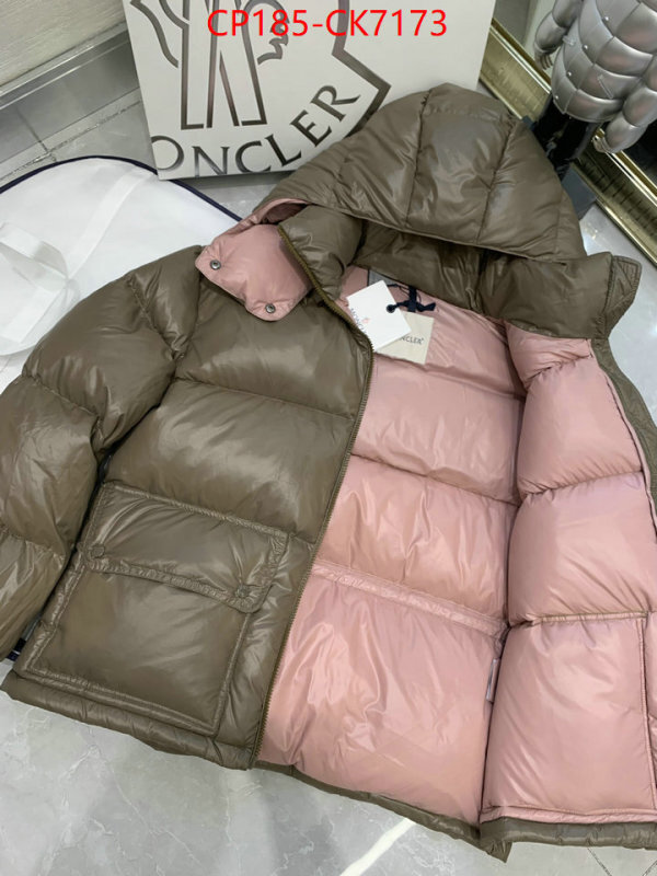 Down jacket Women-Moncler designer fake ID: CK7173 $: 185USD