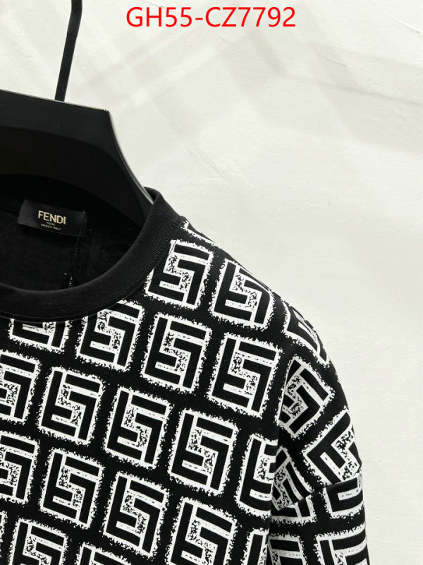 Clothing-Fendi high quality replica ID: CZ7792 $: 55USD