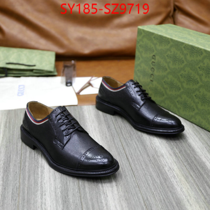 Men Shoes-Gucci can i buy replica ID: SZ9719 $: 185USD