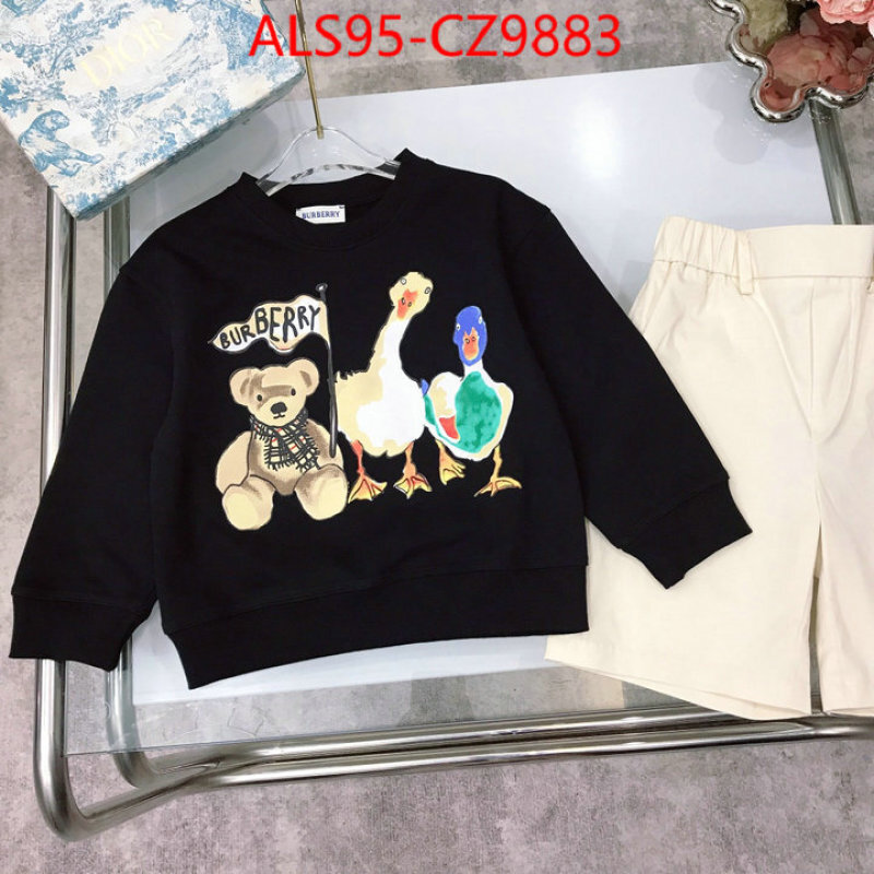 Kids clothing-Burberry best quality designer ID: CZ9883 $: 95USD