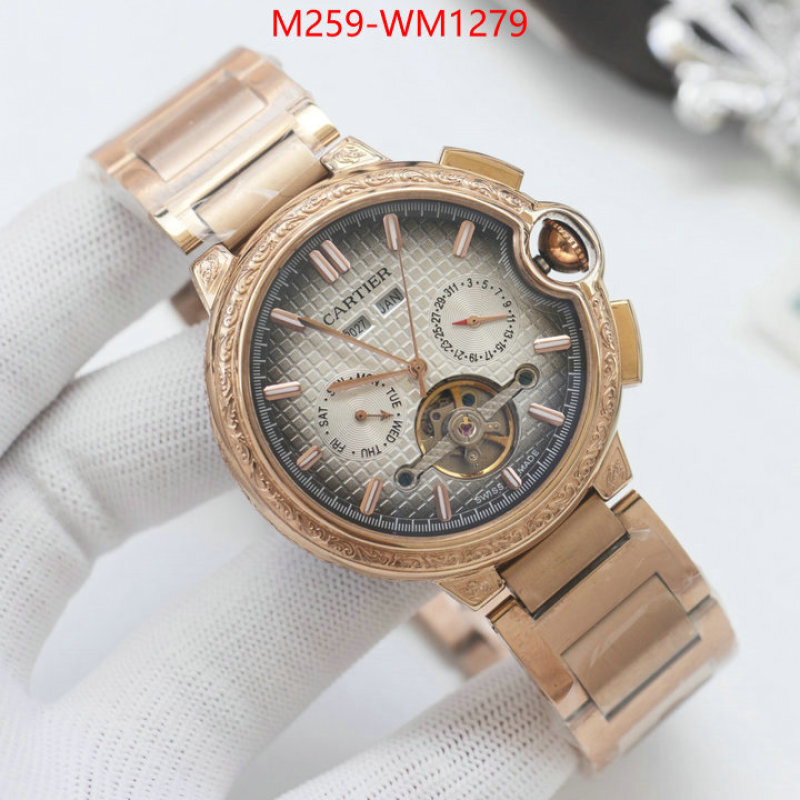 Watch(TOP)-Cartier replica 1:1 ID: WM1279 $: 259USD