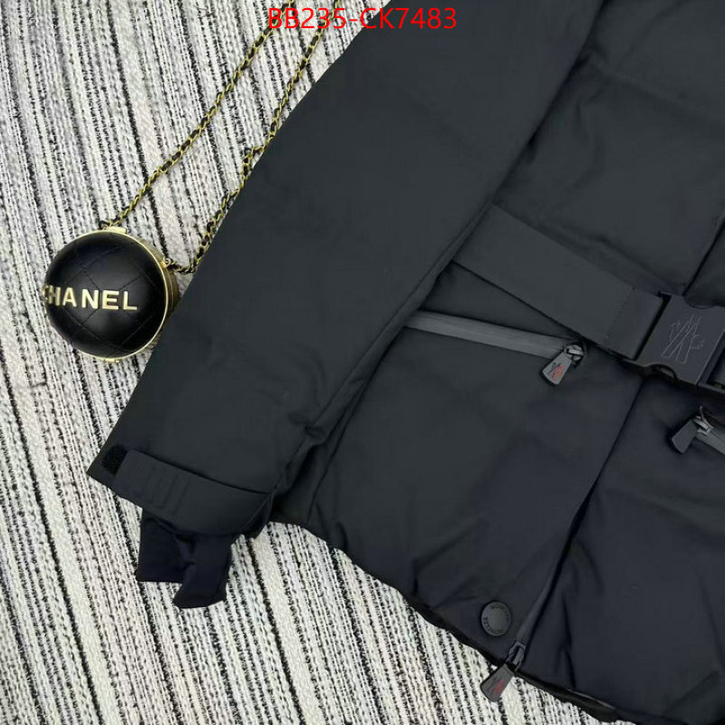 Down jacket Women-Moncler the best quality replica ID: CK7483 $: 235USD