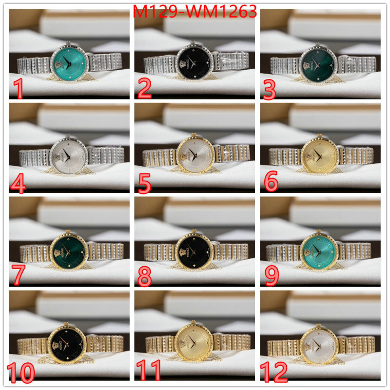Watch(4A)-Versace is it ok to buy replica ID: WM1263 $: 129USD