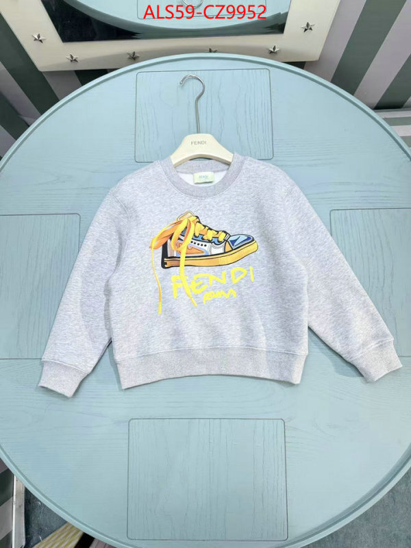 Kids clothing-Fendi designer 1:1 replica ID: CZ9952 $: 59USD