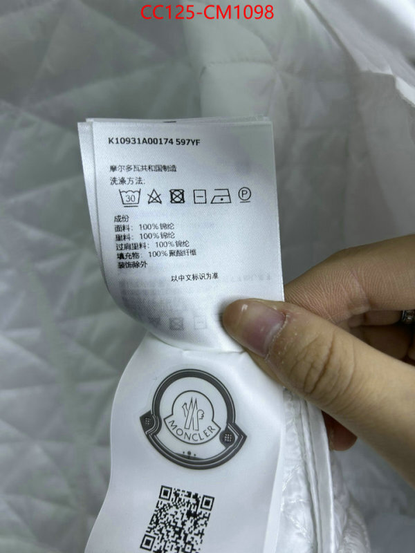 Down jacket Women-Moncler what is top quality replica ID: CM1098 $: 125USD
