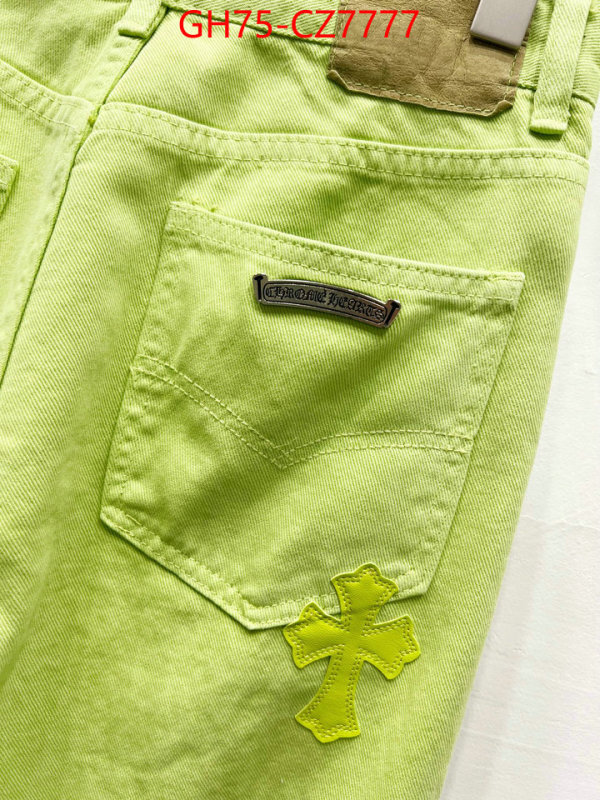 Clothing-Chrome Hearts from china ID: CZ7777 $: 75USD