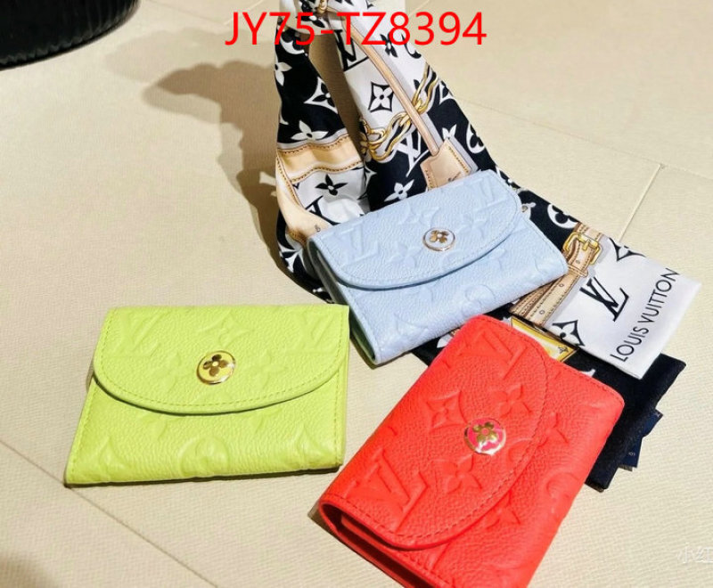 LV Bags(TOP)-Wallet 1:1 clone ID: TZ8394 $: 75USD,