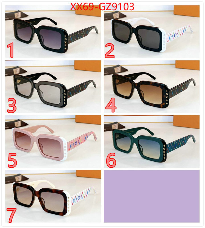 Glasses-LV customize the best replica ID: GZ9103 $: 69USD