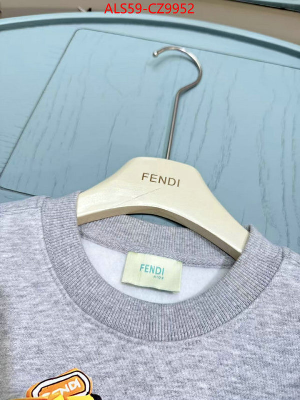 Kids clothing-Fendi designer 1:1 replica ID: CZ9952 $: 59USD