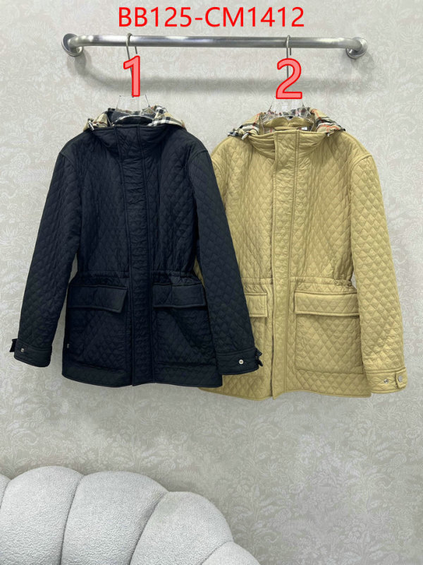 Clothing-Burberry replica wholesale ID: CM1412 $: 125USD