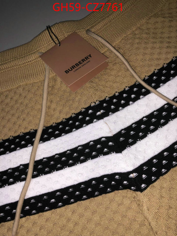 Clothing-Burberry top fake designer ID: CZ7761 $: 59USD