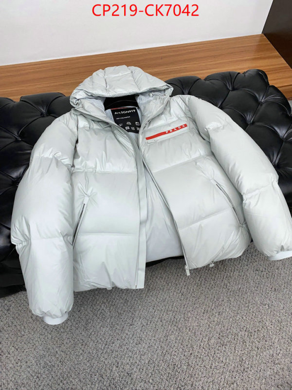 Down jacket Women-Prada most desired ID: CK7042 $: 219USD