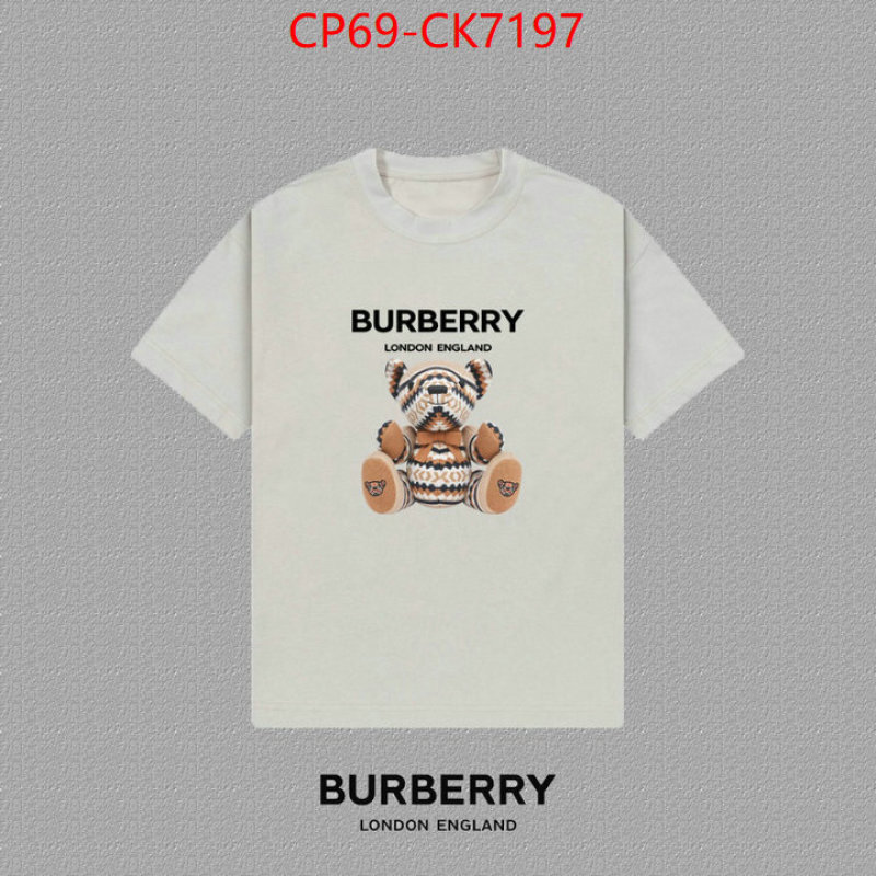 Clothing-Burberry designer high replica ID: CK7197 $: 69USD