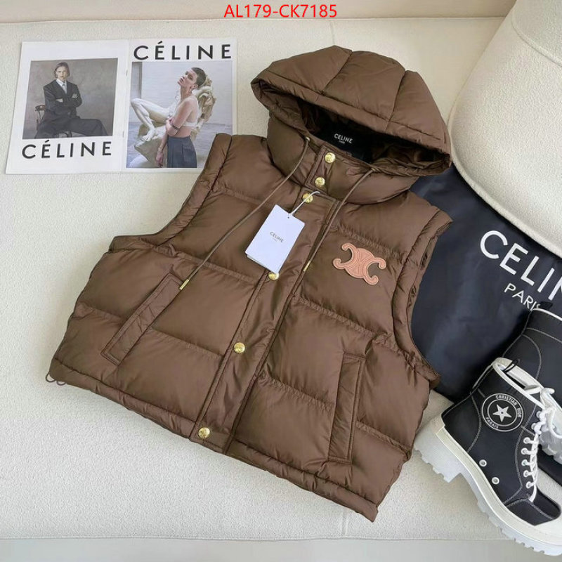 Down jacket Women-Celine replica for cheap ID: CK7185 $: 179USD