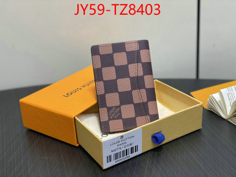 LV Bags(TOP)-Wallet top brands like ID: TZ8403 $: 59USD,
