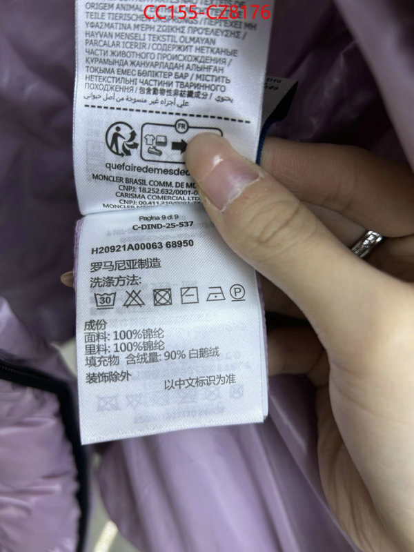 Down jacket Women-Moncler buy high-quality fake ID: CZ8176 $: 155USD