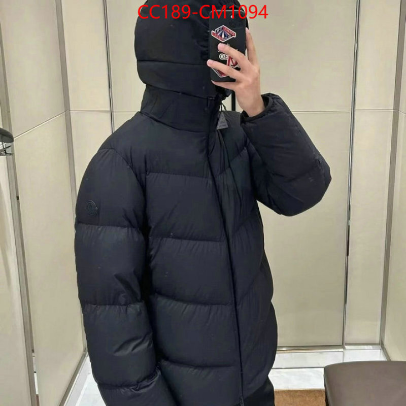 Down jacket Men-Moncler replica wholesale ID: CM1094 $: 189USD
