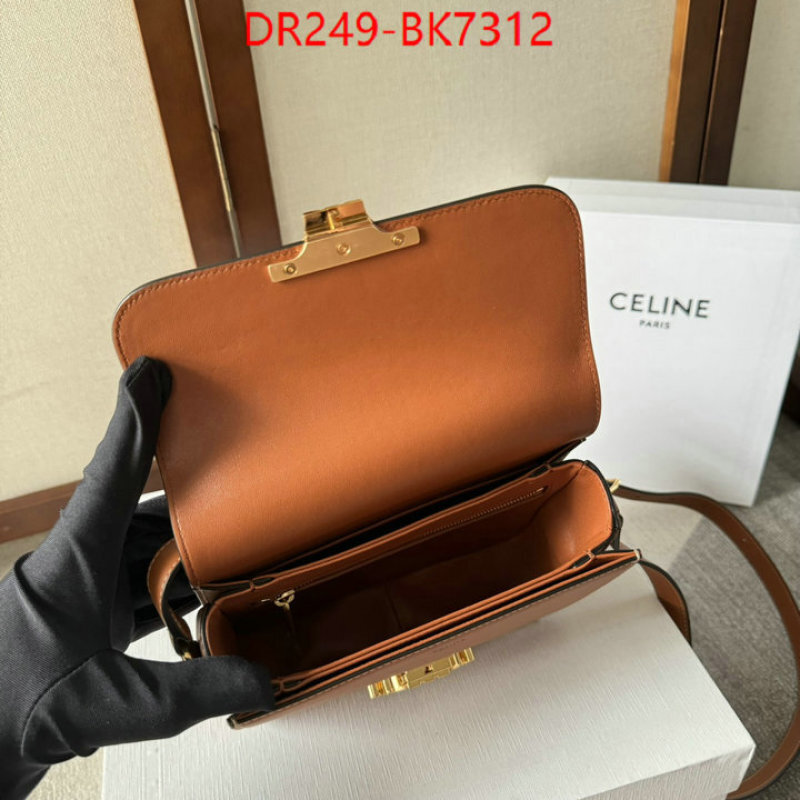 Celine Bags(TOP)-Triomphe Series cheap high quality replica ID: BK7312 $: 249USD,